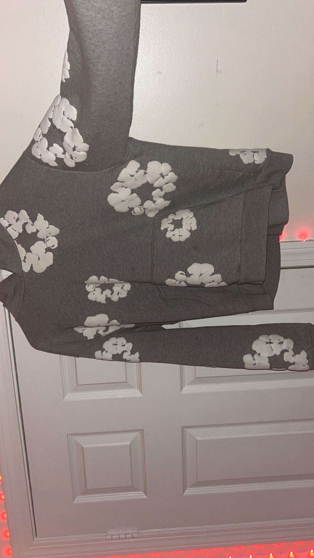 Gray Denim Tears Hoodie