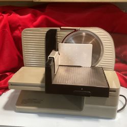 Chef’s Choice Electric Meat Cheese Slicer Model 615