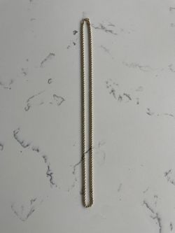14 Kt Gold Rope Chain 20.5 inches