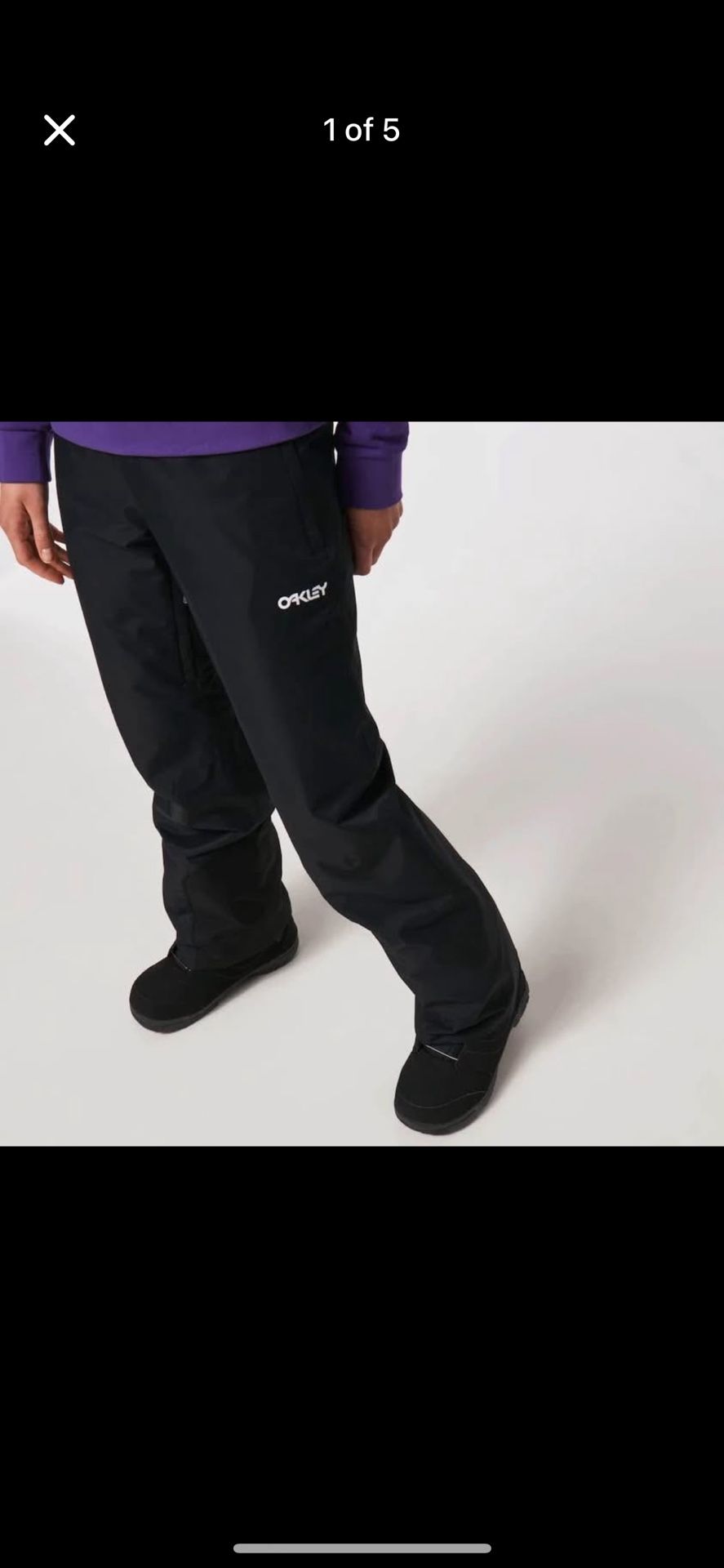 Oakley snowboard Snowboarding pants black size M