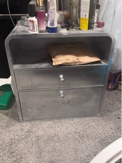 Refurbished solid wood nightstands(2)
