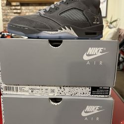 Jordan Retro 5 Wolf Greys