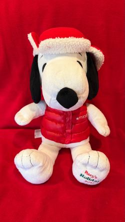 2015 Macy’s Holiday Snoopy w Red Vest -NEW