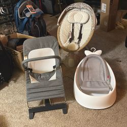 Baby Bath, Baby swing, Baby Bouncer 