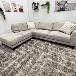 Gray Sectional Couch - Free Delivery 