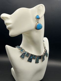 Mexico Antique Earings (Stamped)