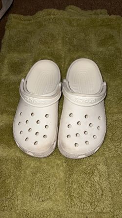 White Crocs