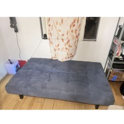 IKEA Balkarp Sleeper Sofa Blue. Used