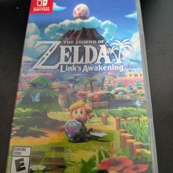 Legend of Zelda Link's Awakening game for the Nintendo Switch console