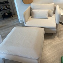Chair And Ottoman Great Condition 