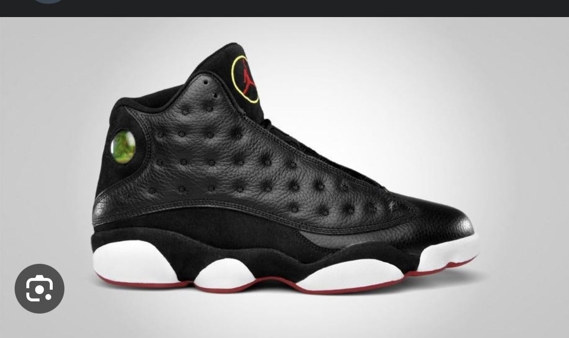 Jordan 13 Black Red White