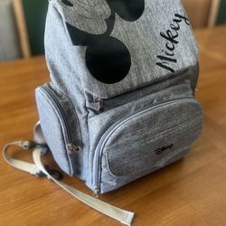 Disney Mickey Full size backpack diaper bag $25