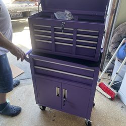 Tool Box With Dents 