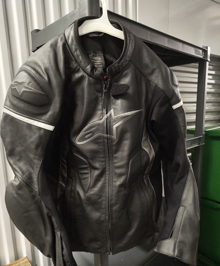 Alpinestars Leather Motorcycle Jacket