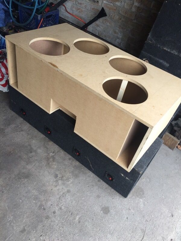 Custom 4 12" Sub Box PORTED