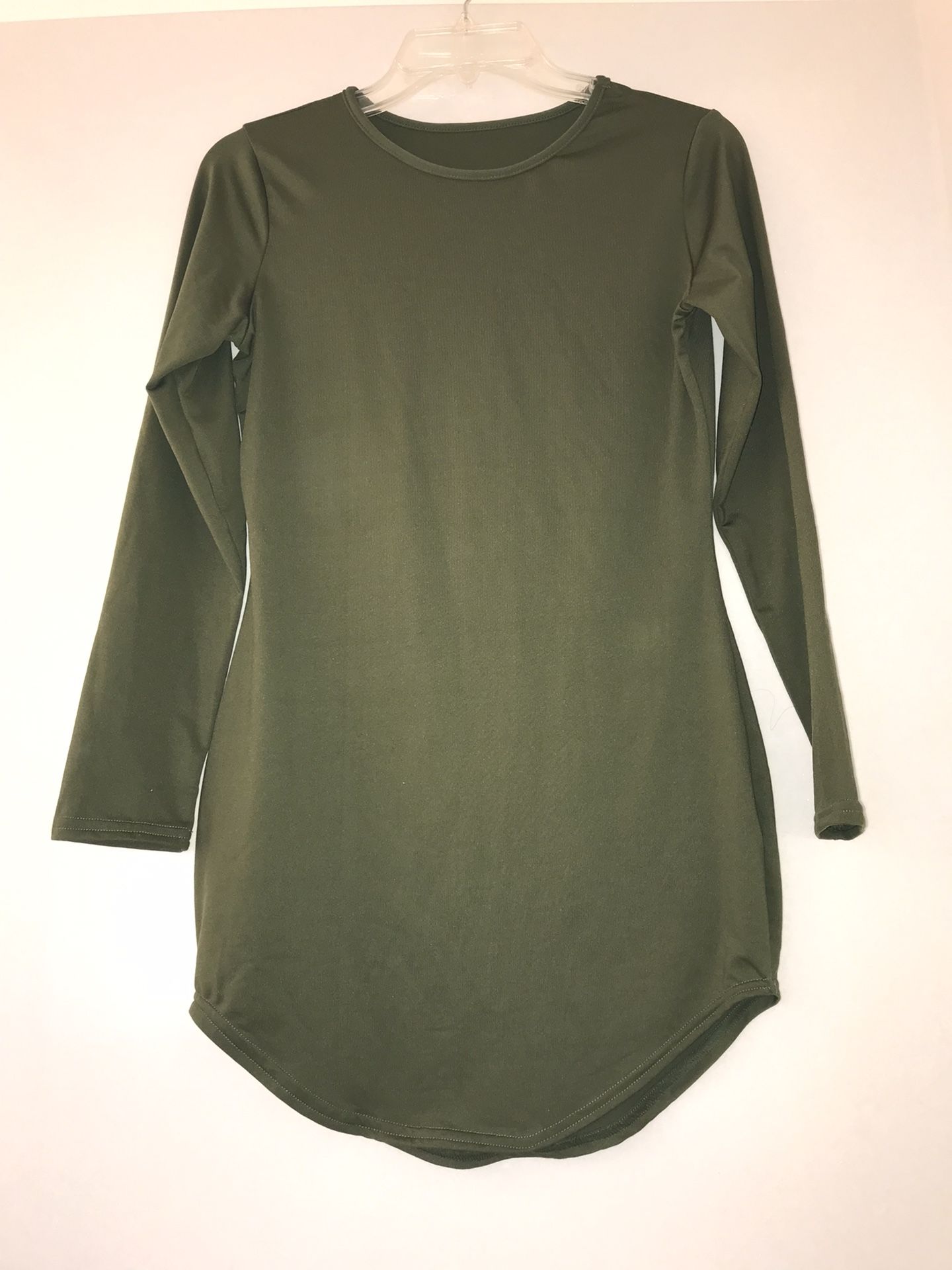 Green Long sleeve dress