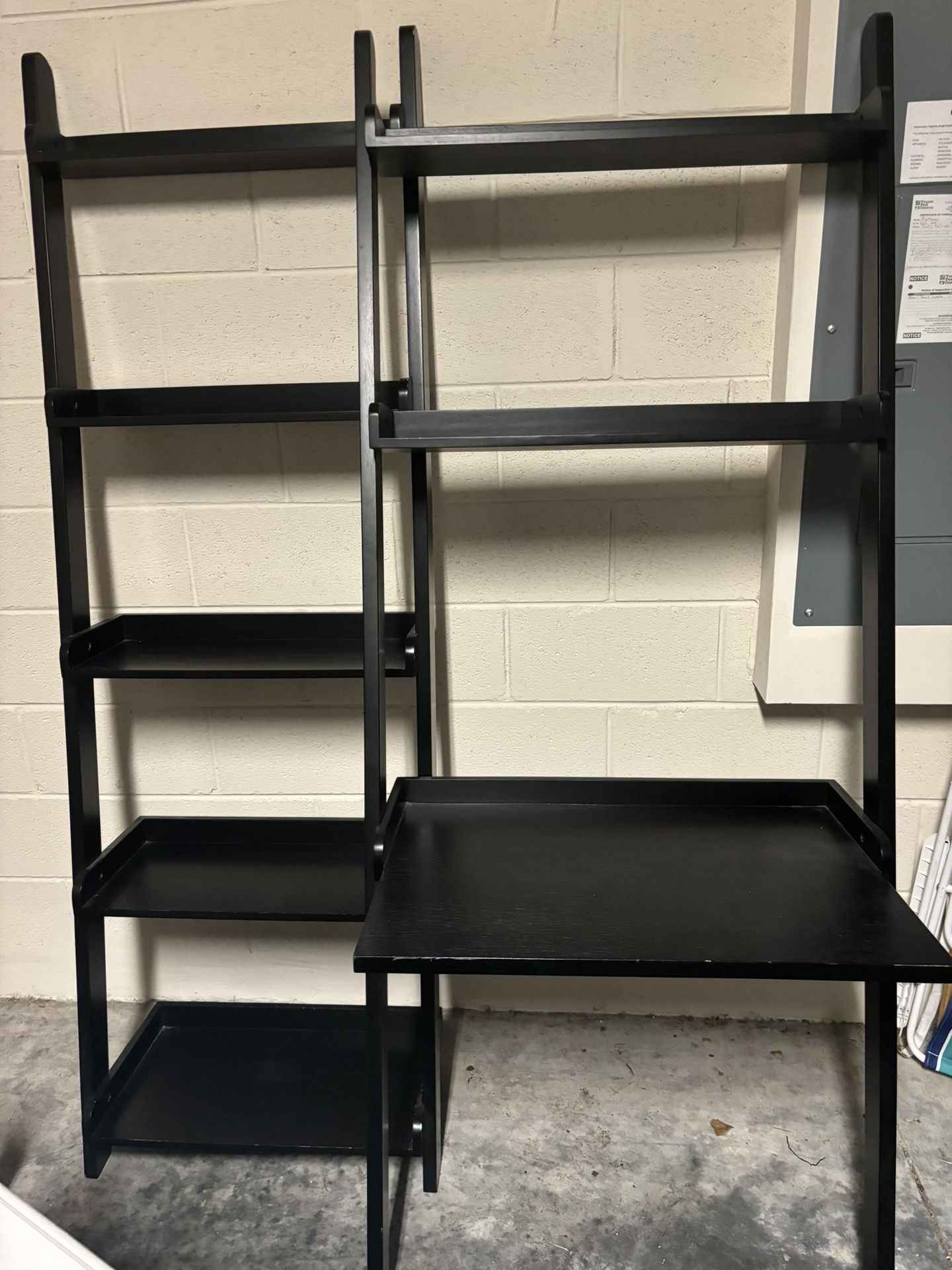 Set Of Two Bookshelves