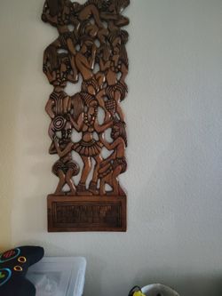 2/16" x 46' wood  vintage frame decoration