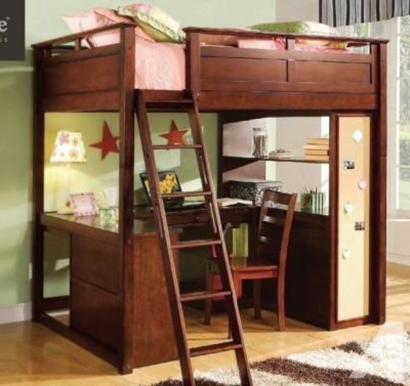 Bayside furnishings/hunter loft bed