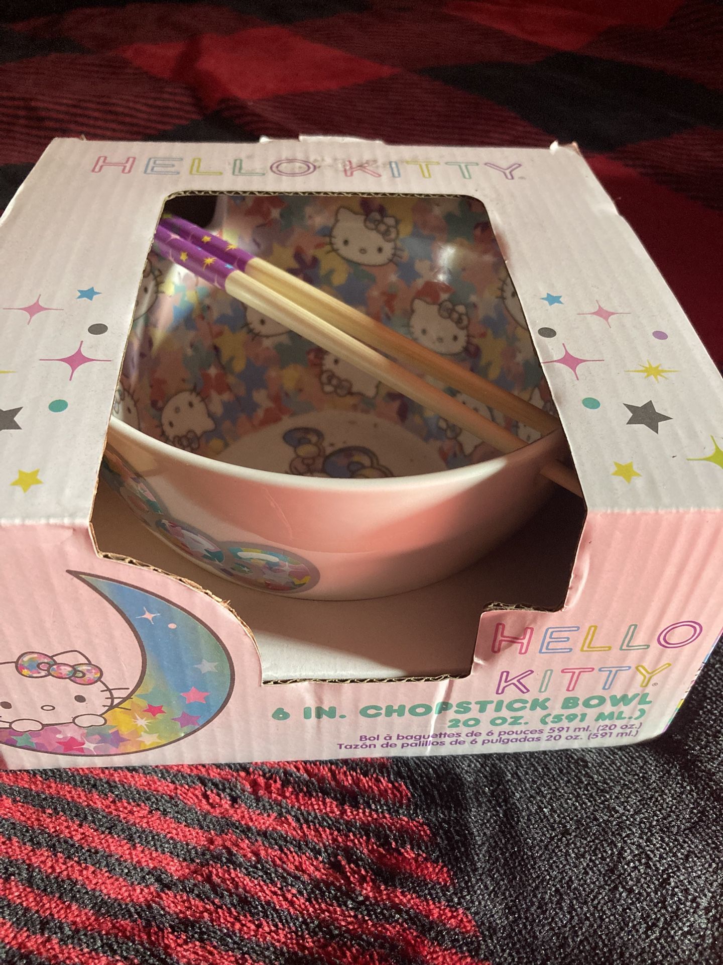 Hello Kitty Chopsticks Bowl