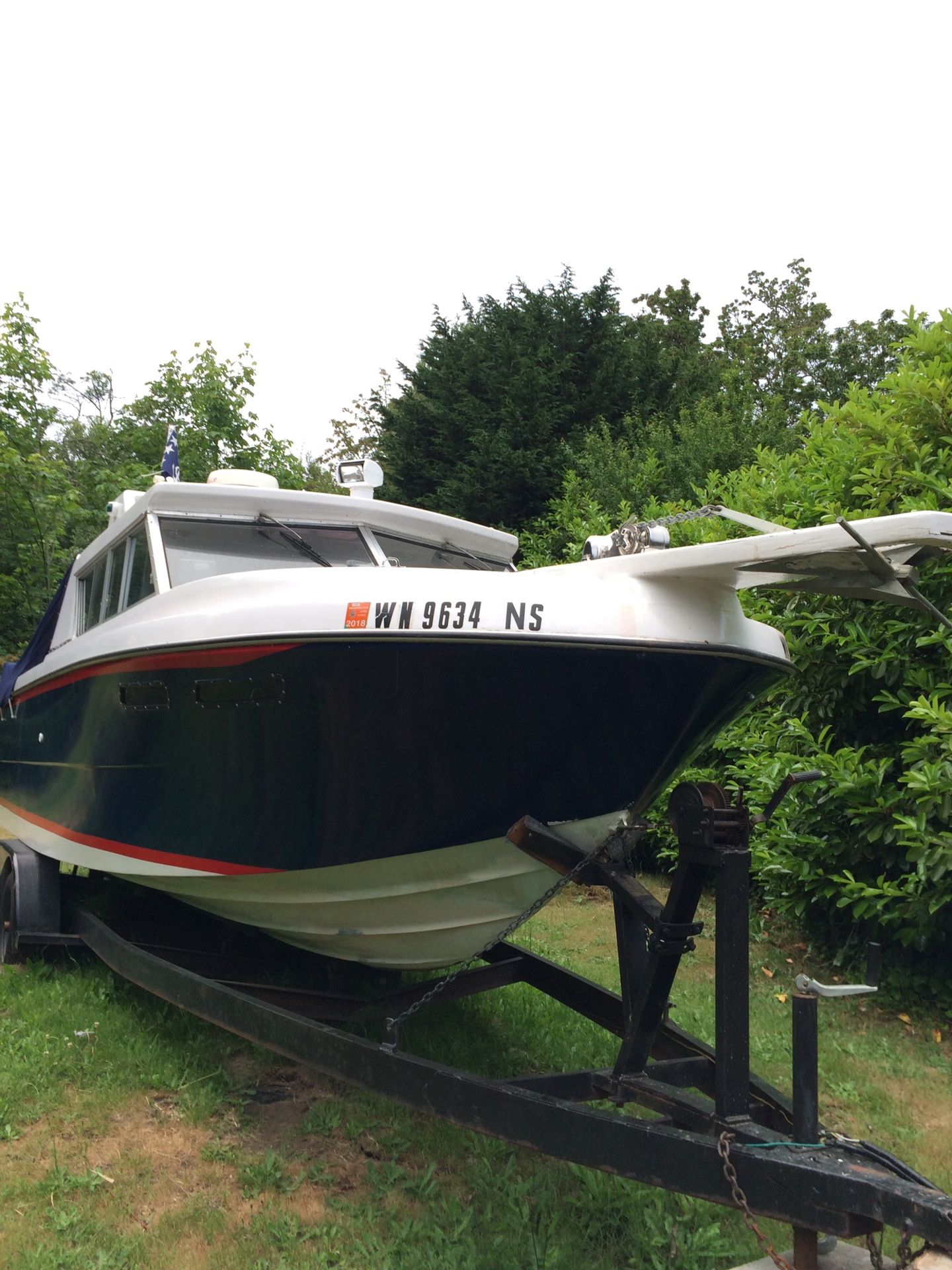 Boat 24’ 1977 Fiberform Cabin Cruiser