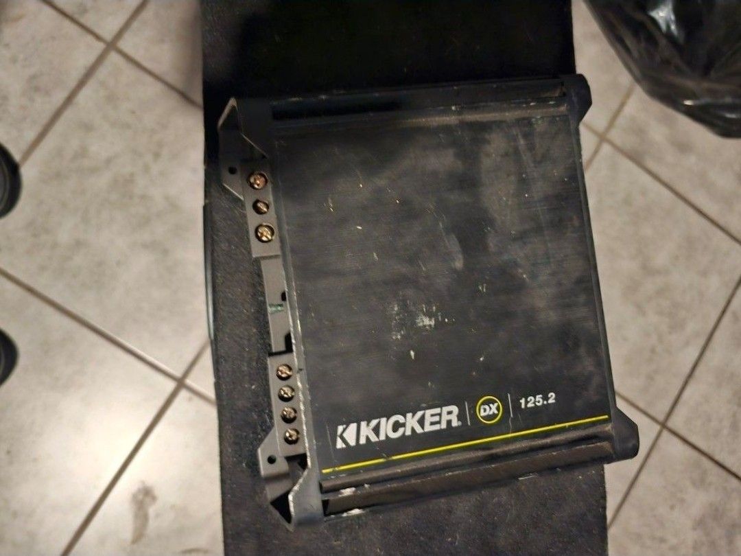 12 Inch Kicker With Kicker Amp