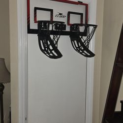 Digital Over-the-door Basketball Hoop Set