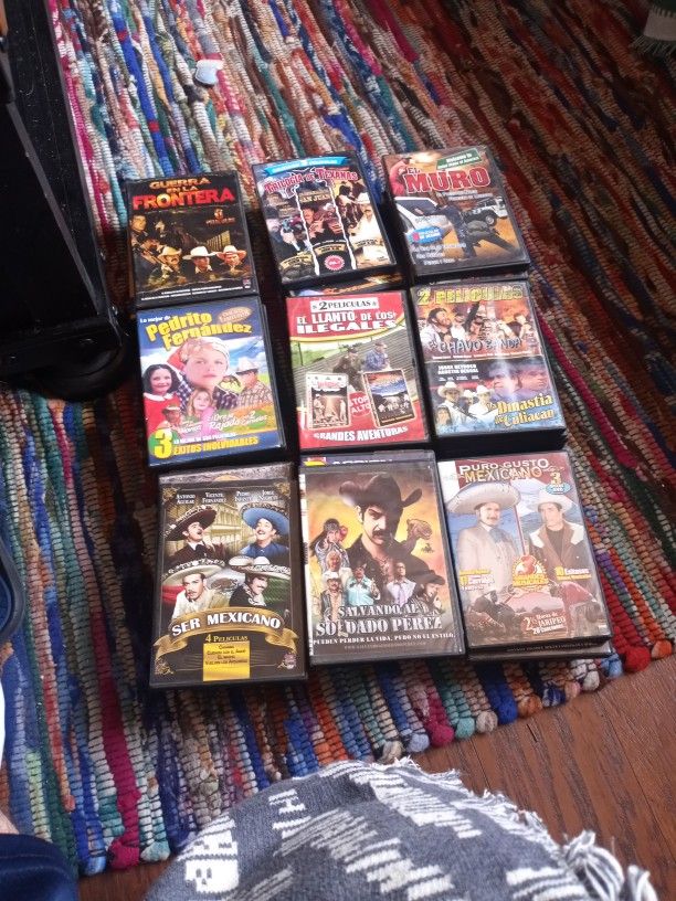 Hav Over Spanish DVD Movies Some Hav 3 Or 4 2 Movie's Over 50 Movie's N 45 DVD shows