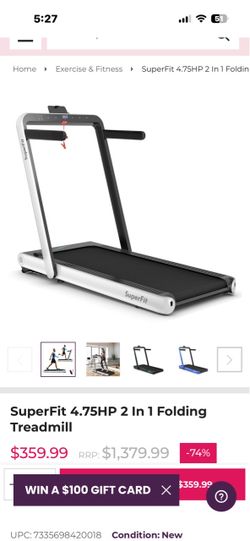 SuperFit Treadmill