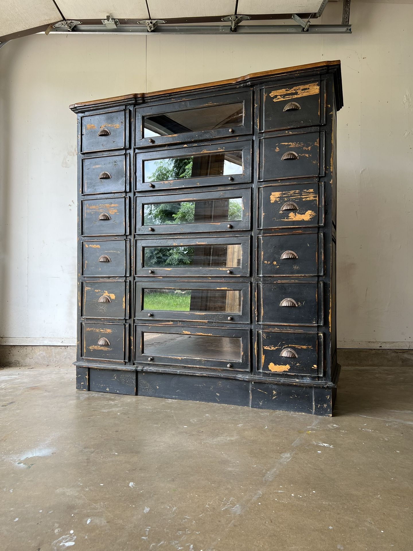 Antique Haberdashery Apothecary Cabinet
