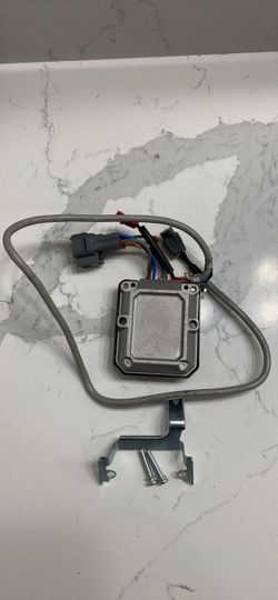 Automotive ECU Module with Wiring Harness and Bracket