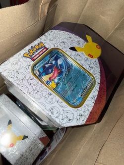 Pokemon 30th anniversary tins