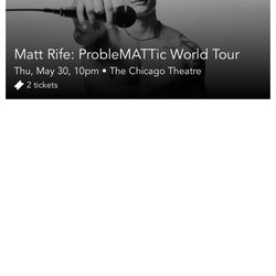 Matt Rife Tickets 