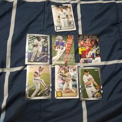 Baseball and football cards