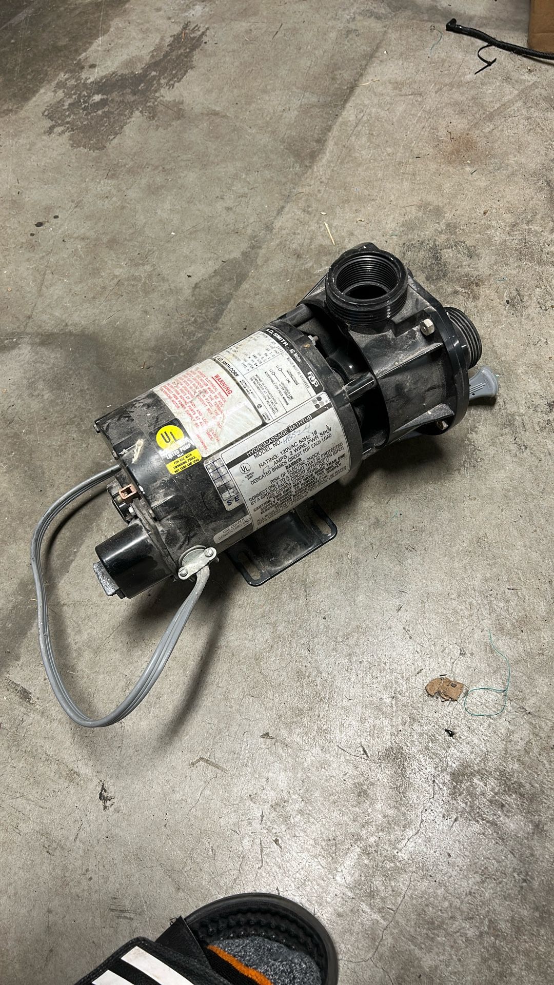 A. O. Smith Jet Tub Pump