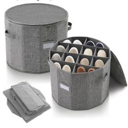 1 Pack Round Shoe Organizer for Closet