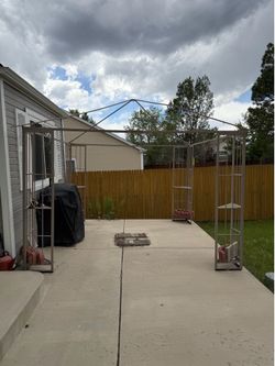 Free 10x10 canopy frame. No cover