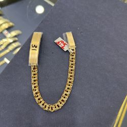 10k Gold Chino Bracelet 