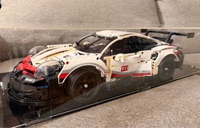 Lego Porsche 911 RSR (Assembled) Coming With One acrylic transparent box