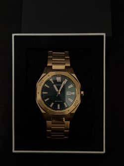 Citizen Rose Gold Green Dial Watch