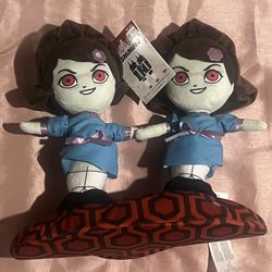 THE SHINING Grady Twins Animated Plush Dolls Music Phrases Halloween Gemmy 2021