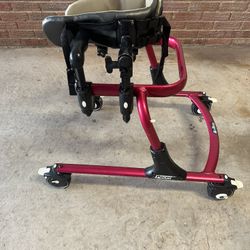Rifton Pacer 501 Gait Trainer Red Pediatric Small Working Load Up To 75lb