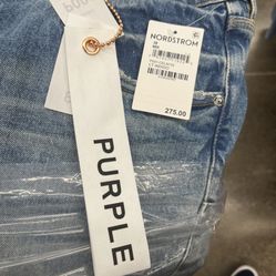purple jeans size 38