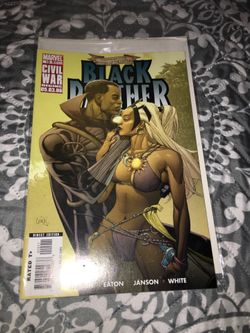 Black Panther comic book like new