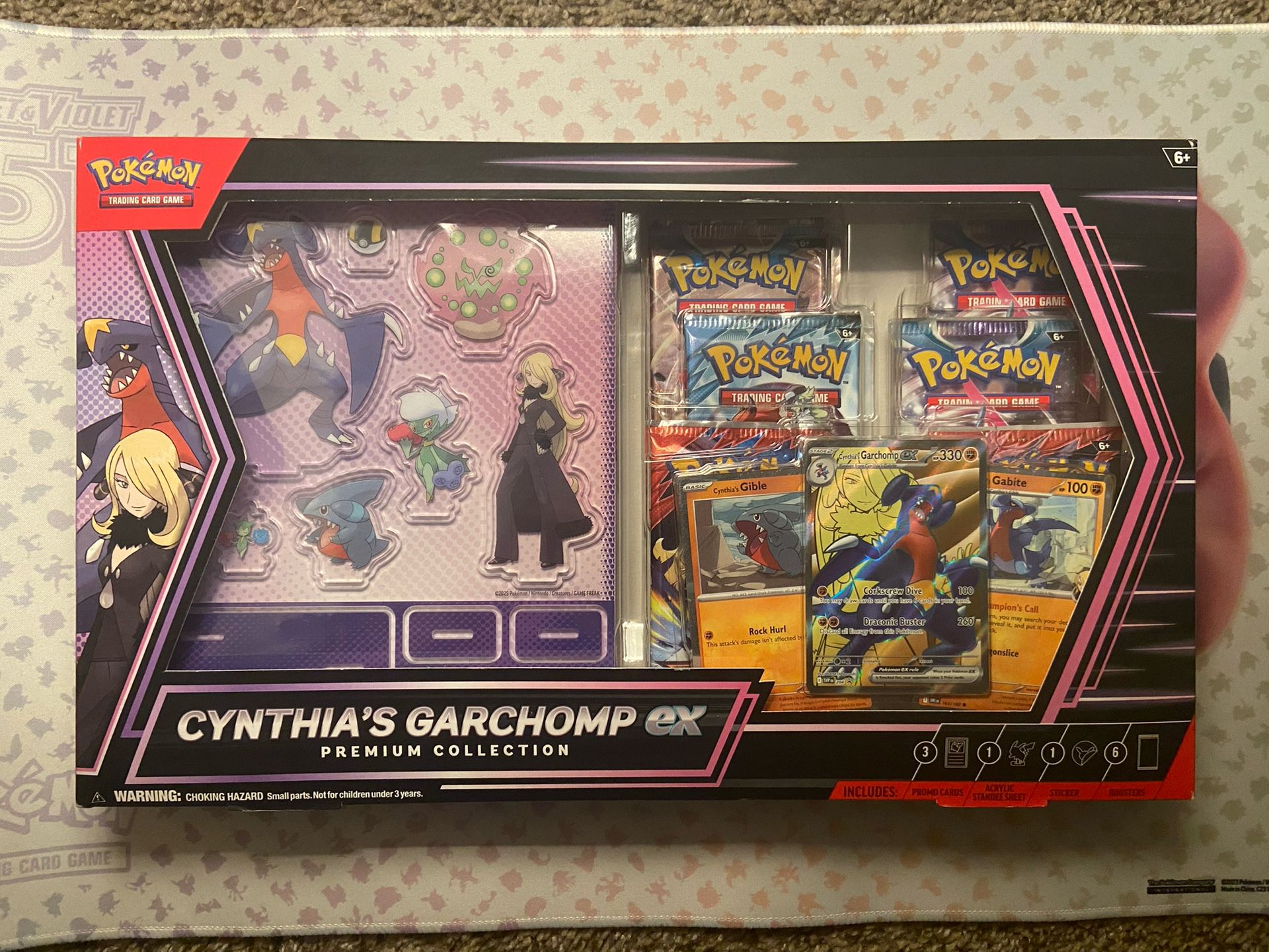 Cynthia’s Garchomp Ex premium Collection