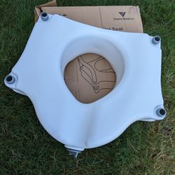 Vaughn Medical Raised Toilet Seat