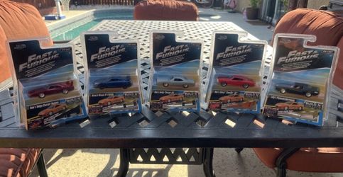 Jada Fast & Furious 1:55 Diecast Set of 5 - Complete Build N' Collect Supra⁠