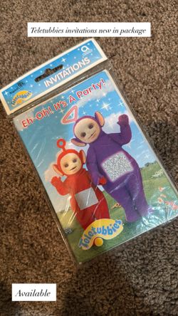 Teletubbies Invitations NIP