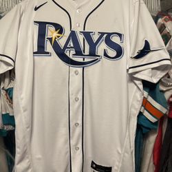 TAMPA BAY RAYS Game Issued Authentic Tsutsugo Jersey 