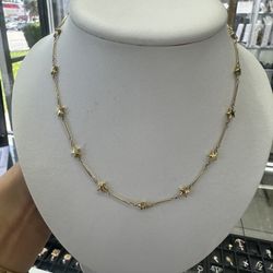 18k Star Choker 